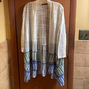 Nic & Zoe Long Sweater Sz M